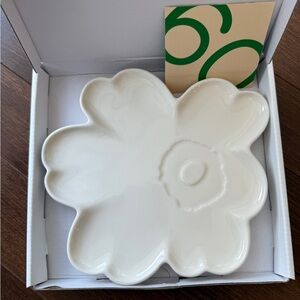 NIB Marimekko 20cm 60th Unikko 3D Plate